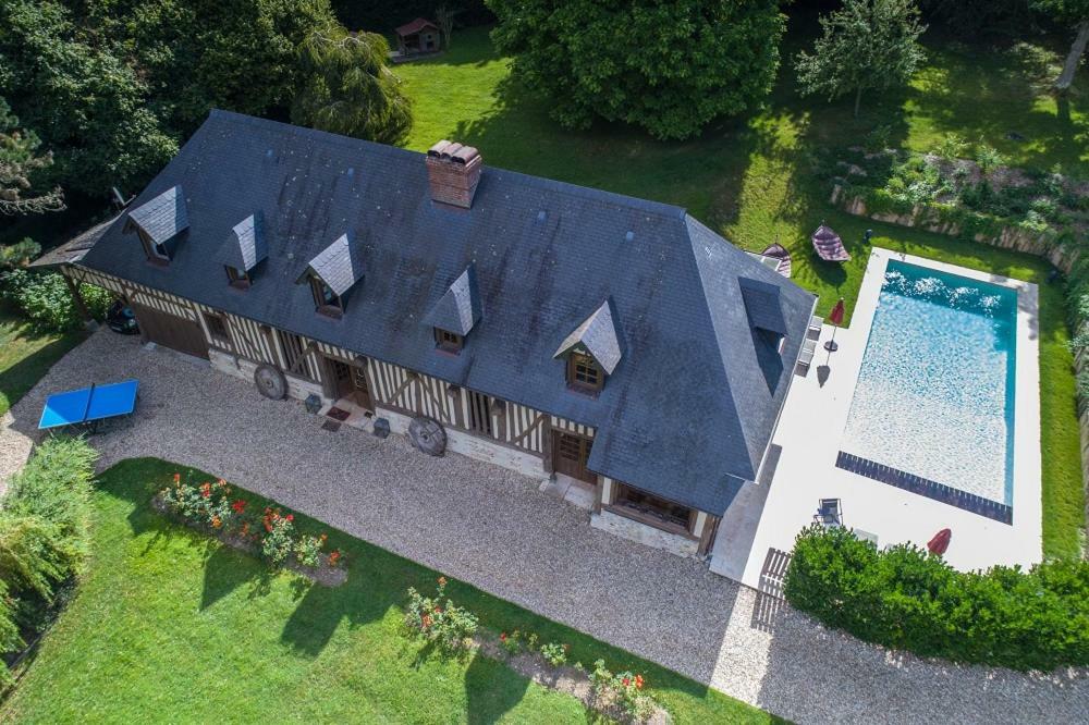 Maison Normande De Caractere A Colombages Saint-Hymer 外观 照片