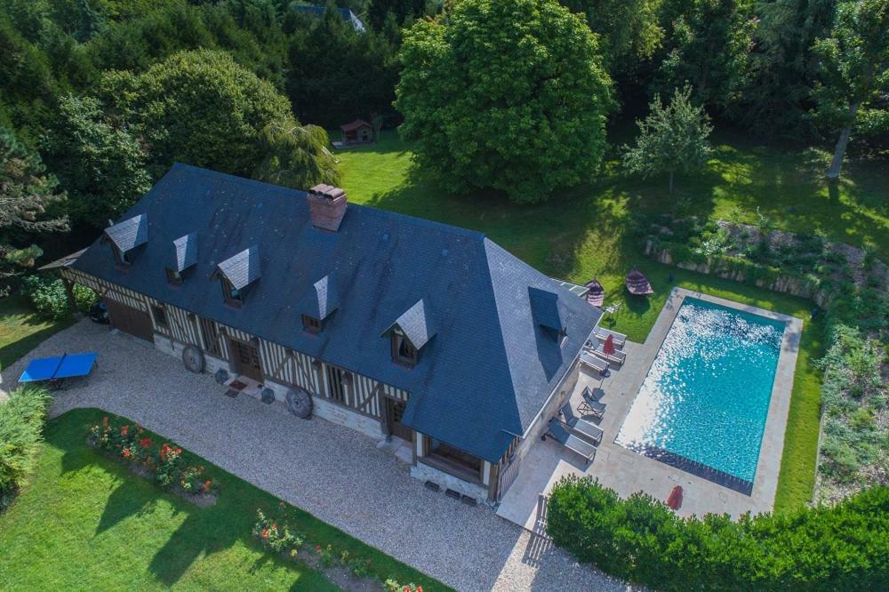 Maison Normande De Caractere A Colombages Saint-Hymer 外观 照片