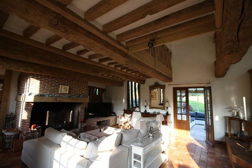 Maison Normande De Caractere A Colombages Saint-Hymer 外观 照片