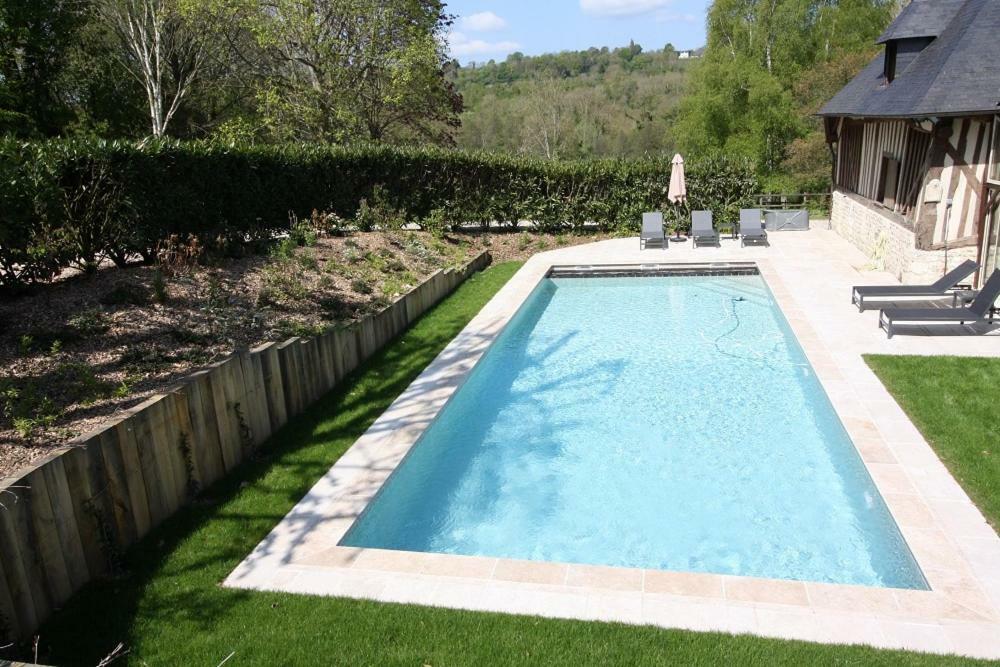 Maison Normande De Caractere A Colombages Saint-Hymer 外观 照片