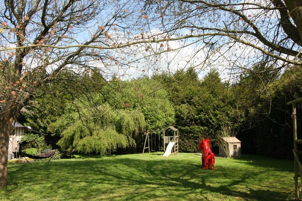 Maison Normande De Caractere A Colombages Saint-Hymer 外观 照片